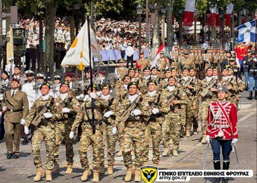 Στους εορτασμούς για Εθνική Ημέρα Γαλλίας ο Πρόεδρος, συμμετείχε άγημα της Εθνικής Φρουράς [ΒΙΝΤΕΟ]