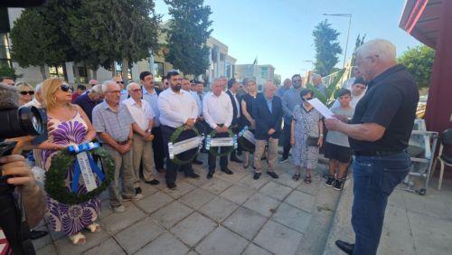 Εκδηλώσεις καταδίκης της μαύρης επετείου του προδοτικού πραξικοπήματος στην Πάφο