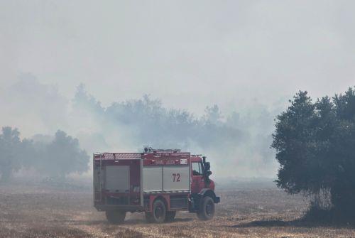 Υπό μερικό έλεγχο η μεγάλη πυρκαγιά στα Πυργά