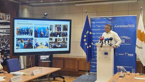 Δράσεις προς όφελος Κύπρου ανέδειξε ο Μ. Χατζηπαντέλα στον απολογισμό 2 ετών θητείας στο ΕΚ