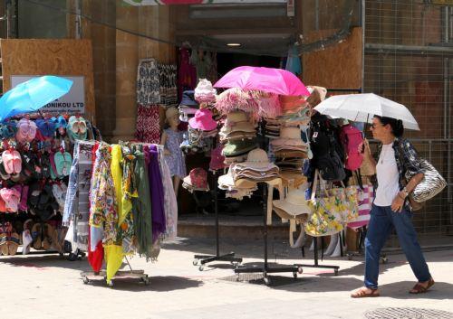 Yellow warning for high temperatures on Thursday