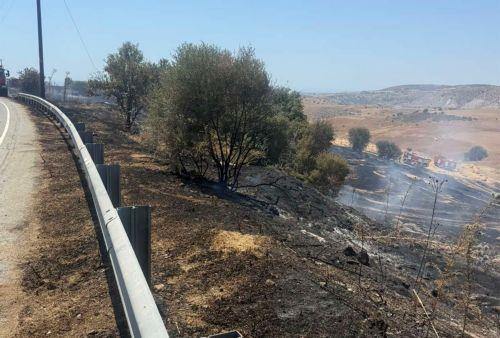 Υπό πλήρη έλεγχο δασική πυρκαγιά σε περιοχή του Δ. Πόλης Χρυσοχούς