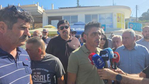 Διαμαρτυρήθηκαν οι αμπελουργοί Πάφου με αίτημα αποζημιώσεις για όλες τις ποικιλίες