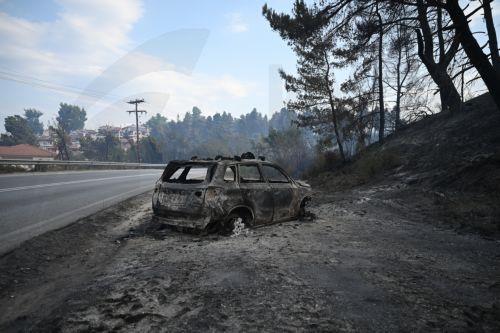 Στα 2.480 στρέμματα η καμένη εκταση στη Χαλκιδική σύμφωνα με το Copernicus