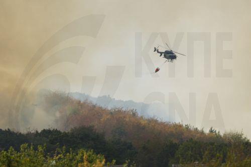 Εναέρια μέσα στη μάχη κατά της μεγαλύτερης σύγχρονης πυρκαγιάς στο Βέλγιο