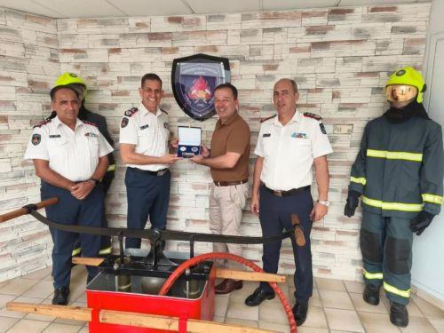 Με τον νέο Αστυνομικό Ακόλουθο της Γαλλικής Πρεσβείας στην Κύπρο συναντήθηκε ο Αρχιπύραρχος ΠΥ