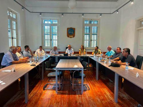 Για αύξηση κρατικής χορηγίας συζήτησε με Ένωση Δήμων ο Δήμαρχος Πόλεως Χρυσοχούς