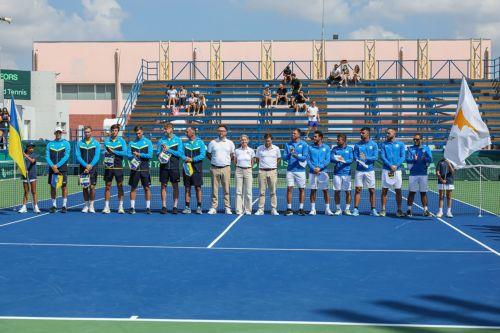 Davis Cup: Μεγάλη προσπάθεια, αλλά χωρίς νίκη η Κύπρος απέναντι στην Ουκρανία