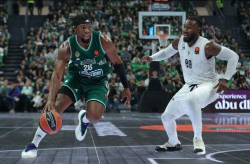 Ο Παναθηναϊκός νίκησε τη Βιλερμπάν 102 – 79 για Euroleague, απόψε Ολυμπιακός - Βίρτου Μπολόνιας