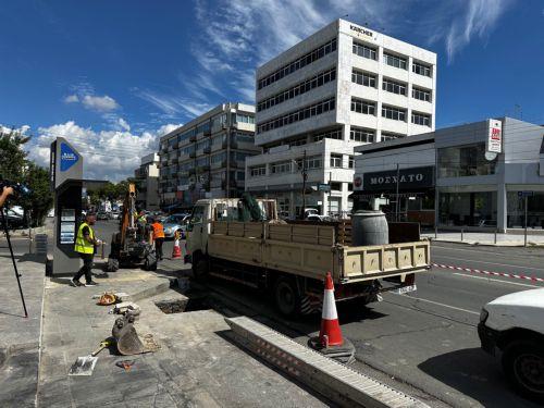 Ξεκίνησαν οι εργασίες ενίσχυσης του οχετού κάτω από τη Λεωφόρο Διγενή Ακρίτα