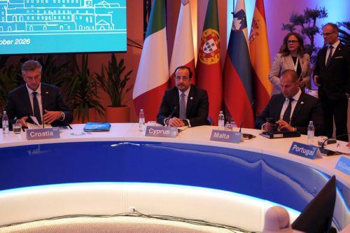 Cyprus aims to contribute as a reliable partner between Europe and Middle East, President says at MED9