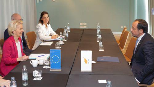 President discusses Cyprus problem and Schengen with von der Leyen in Split