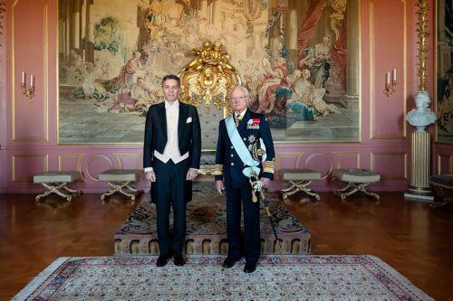 King of Sweden hails excellent bilateral relations with Cyprus