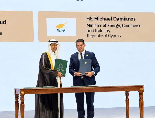 Cyprus and Saudi Arabia sign MoU for energy cooperation