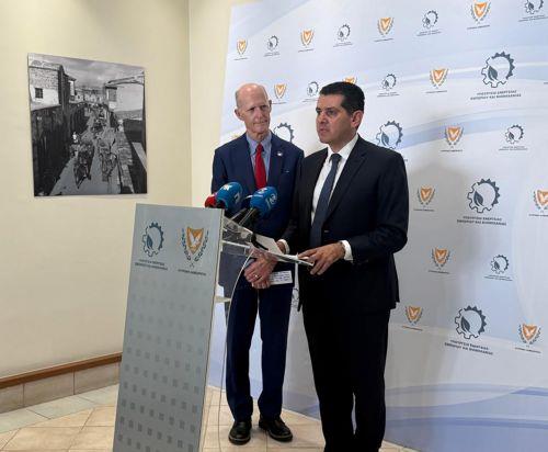 Energy Minister and US Senator discuss energy cooperation in E. Mediterranean
