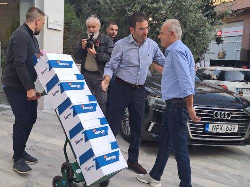 Μήνυμα ενότητας έστειλε ο Α. Νεοφύτου, κατέθεσε πέραν 3.000 υπογραφών στήριξης υποψηφιότητάς του