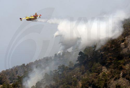 Avrupa Komisyonu, Kıbrısı 2 yangın söndürme uçağıyla destekleyecek