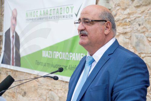 Η ΕΔΕΚ απαραίτητη για πατρίδα και κοινωνία, λέει ο υποψήφιος Πρόεδρος Ν. Αναστασίου