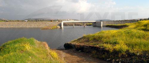 Υπερχείλισε και το φράγμα Κλήρου μετά την ροή νερού των τελευταίων ημερών