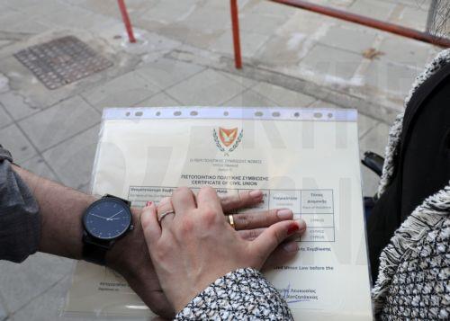 Cyprus sees steady rise in civil unions, new official data show