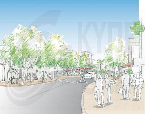 Προχωρούν οι κατασκευαστικές εργασίες στην οδό Τσερίου στη Λευκωσία