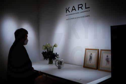 Σε δημοπρασία έργα τέχνης, κοσμήματα, ρούχα από τη συλλογή του Καρλ Λάγκερφελντ