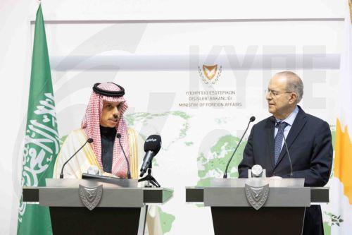 وزير الخارجية يبحث مع نظيره السعودي القضايا الثنائية ذات الأهمية الاستراتيجية