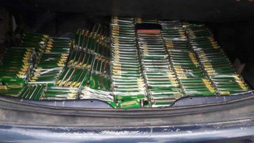 Κατασχέσεις Τμ. Τελωνείων μετρητών, καπνικών, ναρκωτικών και ζωικών προϊόντων σε σημεία διέλευσης