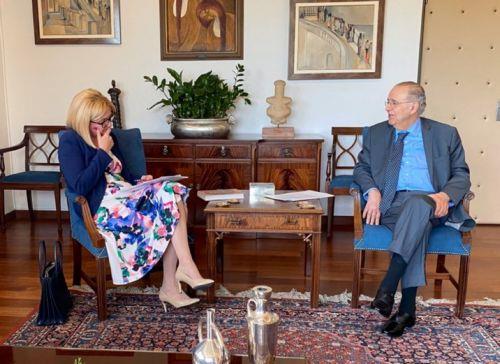 Συνάντηση ΥΠΕΞ με Πρέσβειρα Πολωνίας