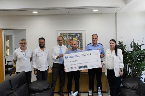 Παραδόθηκαν στο ΙΝΓΚ τα έσοδα φιλανθρωπικού αγώνα της Αθλητικής Ένωσης Αστυνομικών Κύπρου