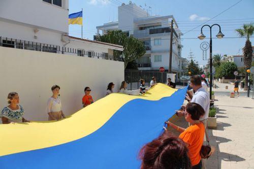 Ευγνωμοσύνη εκφράζει ο Ουκρανός Πρέσβης για την  αλληλεγγύη που επιδεικνύει η Κύπρος και άλλες χώρες στην επέτειο Ανεξαρτησίας της Ουκρανίας