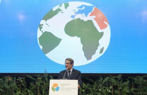 «Επιτακτική» ανάγκη για αποφάσεις και μέτρα για να διασφαλιστεί η αειφορία του πλανήτη, λέει ο Πρόεδρος Αναστασιάδης