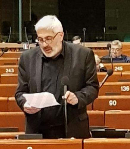 Εγκρίθηκαν εισηγήσεις και ψηφίσματα Κ. Ευσταθίου για ΚΣΣΕ και βία κατά δημοσιογράφων στη Γάζα