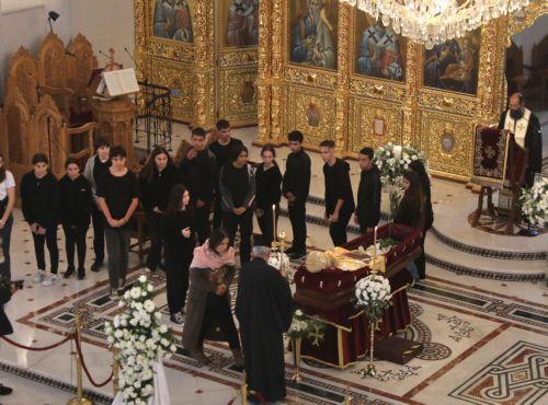 İskenderiye Patriği ve Kıbrıs’ın dinî liderleri Başpiskopos II Chrysostomos’un taziye defterini imzaladılar