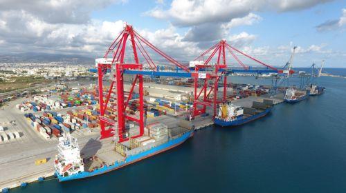 Φοιτητές του Pittsburgh στις εγκαταστάσεις της Eurogate στο Λιμάνι Λεμεσού