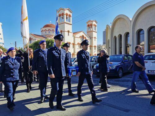 Ενταφιάστηκαν με τιμές τα οστά του δολοφονηθέντος από την ΕΟΚΑ Β’ Χριστάκη Κόμπου