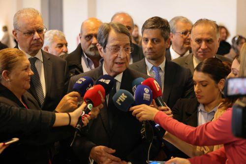 الرئيس اناستاسياديس يعمل على مبادرة  بشأن قبرص بمشاركة الاتحاد الأوروبي