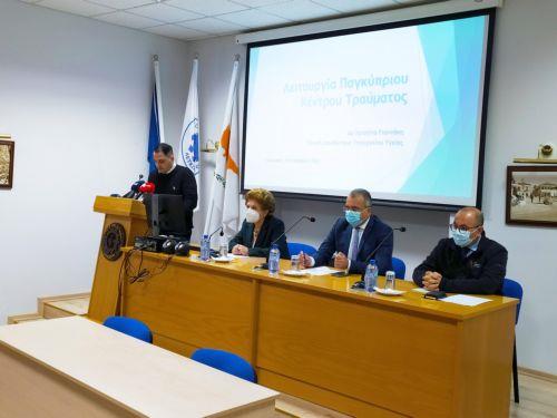 Health Minister proud of Trauma Center operation at Nicosia General Hospital