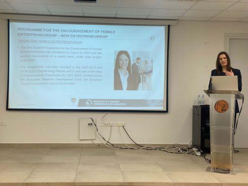 Minister notes programme supporting women entrepreneurs in Cyprus, applications approved exceed €10 mln