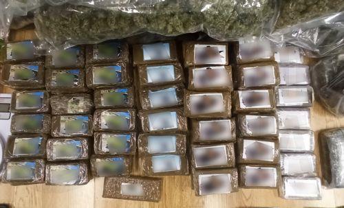 Δύο συλλήψεις στην Πάφο για κατοχή εφτά κιλών κάνναβης