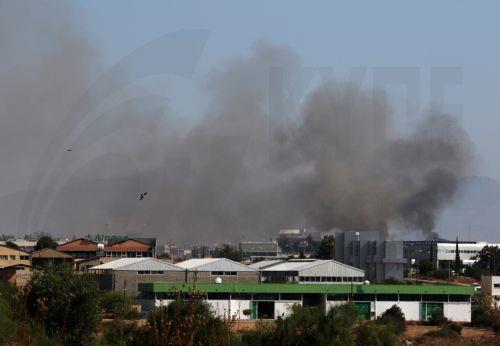 Εμπρησμός εργοστασίου ελαιοχρωμάτων στο Πέρα Χωρίο Νήσου