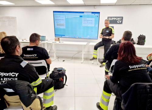 Συμμετοχή εθελοντών SupportCY σε εκπαίδευση από Πυροσβεστικό Σώμα Ελλάδας