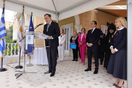 Η επίλυση του Κυπριακού κορυφαίο εθνικό ζήτημα για την Ελλάδα, τόνισε ο Πρέσβης της Ελλάδας στην Κύπρο