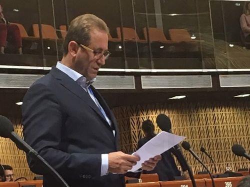 Συνάντηση Γ. Λουκαΐδη με μέλος της οργάνωσης Women of the Sun στο Στρασβούργο