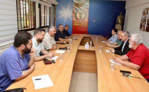 AKEL ve Yeni Kıbrıs Partisi Kıbrıs sorununu görüştü