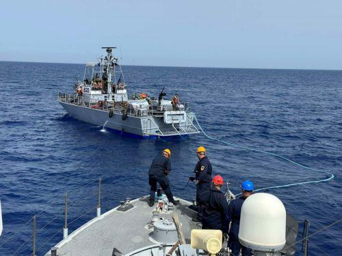 Kıbrıs ve İsrail Deniz Kuvvetleri Komutanlıkları küçük çaplı bir deniz iş birliği tatbikatı icra ettiler