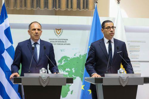 Cyprus - Greece FMs discuss Cyprus issue and Sinai monastery