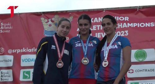 Olivia Fotopoulou wins silver medal for Cyprus at Balkan Athletics Championship