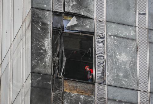 Ουκρανικό drone έπληξε πολυκατοικία στη Μόσχα