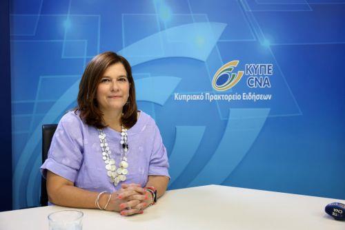 Στο Άτυπο Συμβούλιο Υπουργών Πολιτισμού θα συμμετάσχει η Κασσιανίδου